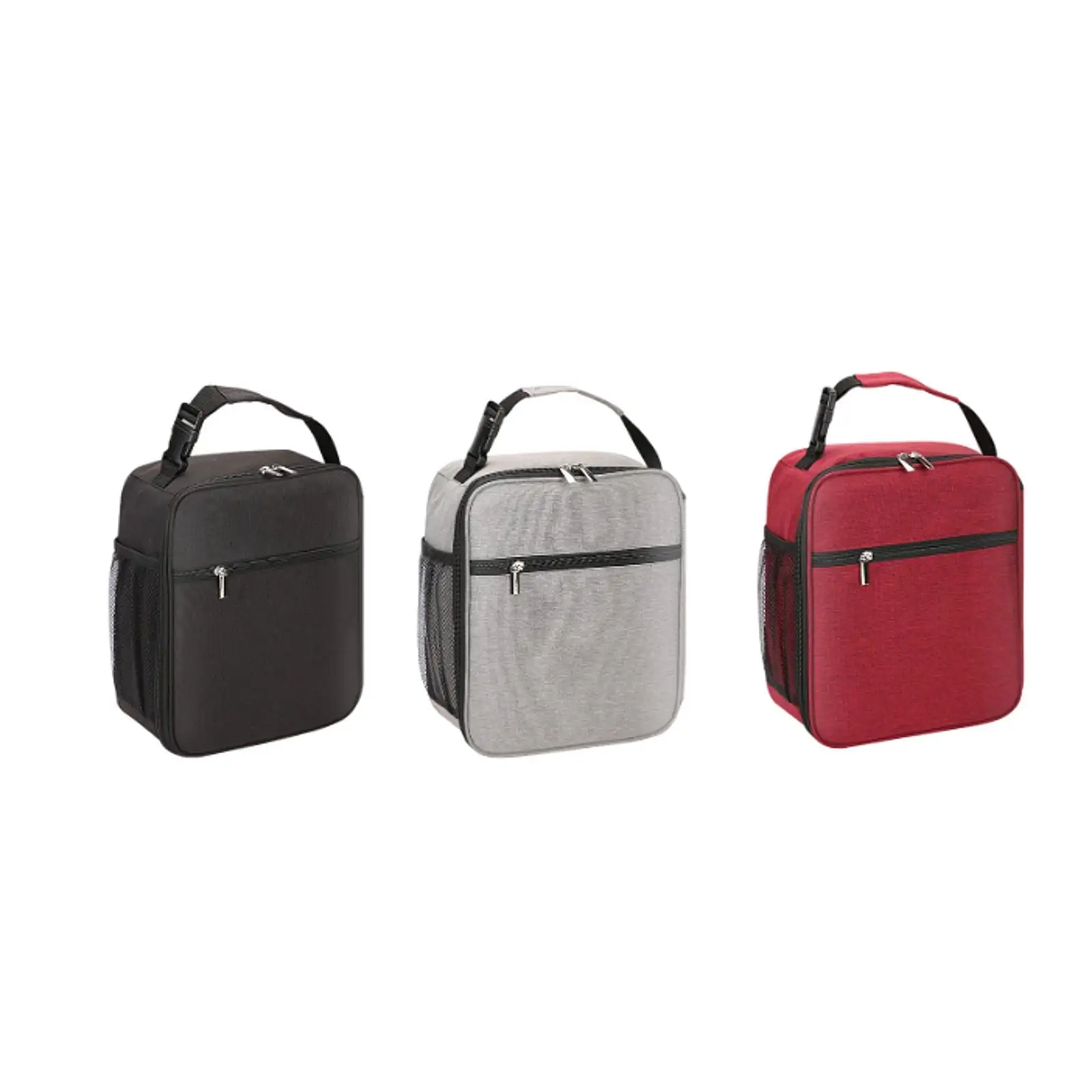

Insulated Lunch Bag Portable Tote Bag Meal Tote Reusable Thermal Lunch Box Leakproof for Camping Travel Beach Picnic Outdoor