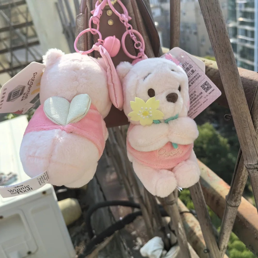 Disney perfumed Winnie brelok z misiem pluszowa plecak na zabawki dekoracja z wisiorków zabawka dla dzieci miękkie i wygodne wypchana lalka