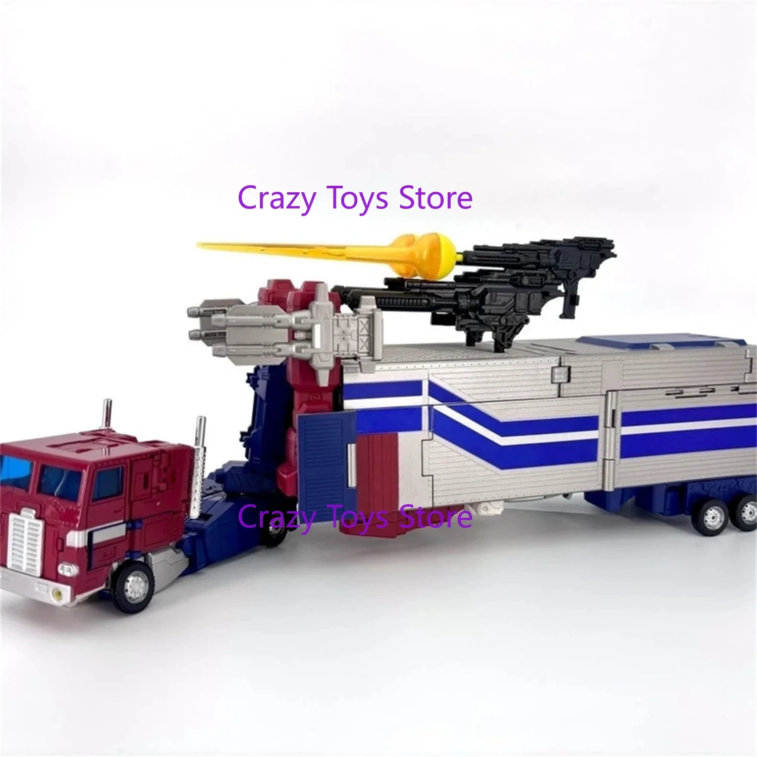 Op voorraad Transformatiespeelgoed MG-09 MG09 Kaminrai actiefiguurrobot met aanhangwagen Speelgoedcollectiecadeau