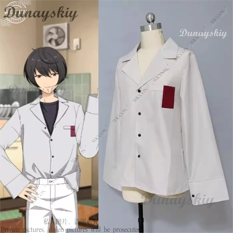 Costume de Cosplay Sakuma Ritsu, Ensemble Étoiles, Anime, ixMignonne, Chemisier d'Été, Chemise Décontractée, Perruque, Ensemble d'Uniformes d'Halloween