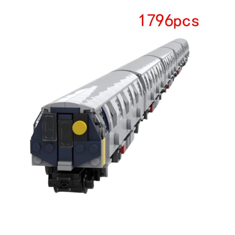 Spot MOC-139417 subway transportation creative transportation education puzzle gift toy model ornament