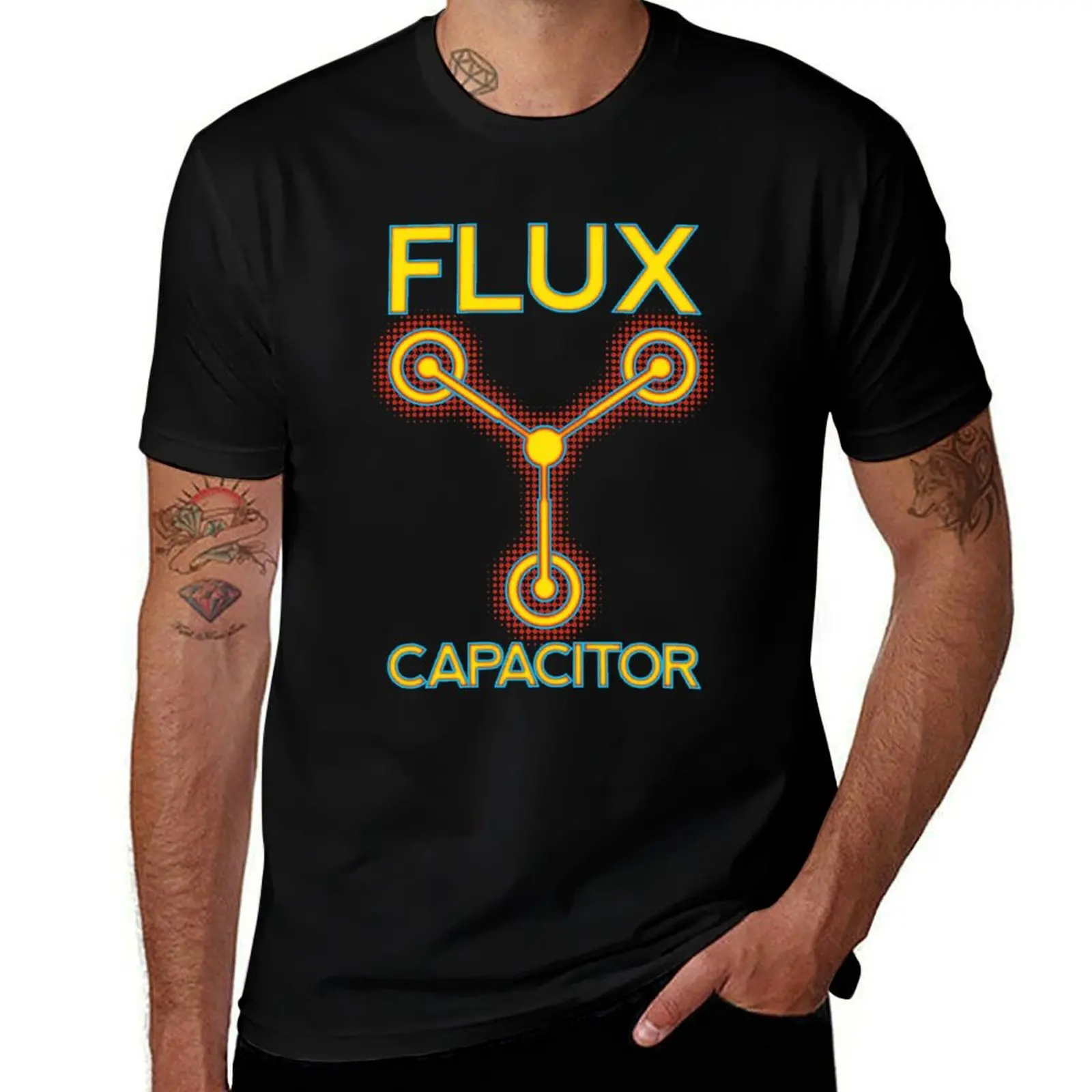 

T-Shirt pack Capacitor man t t shirts shirts Flux for white funny man