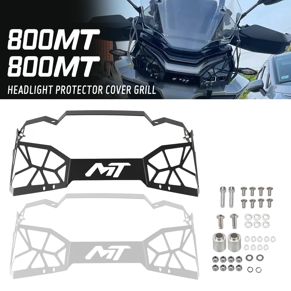 

Headlight Guard Protector Headlamp Grill Protection Cover FOR CFMOTO CF 800MT MT800 MT 800 MT IBEX800 2020-2025 2023 Motorcycle