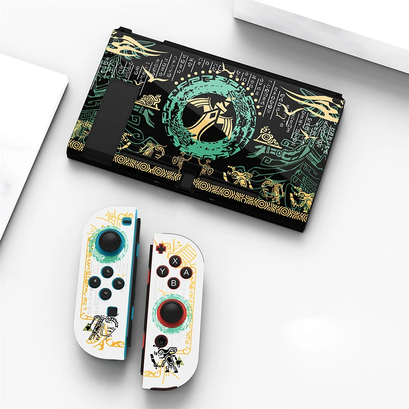 Para zd lágrimas do reino funda capa protetora para nintendo switch oled escudo capa dura joycon controlador acessórios de jogos