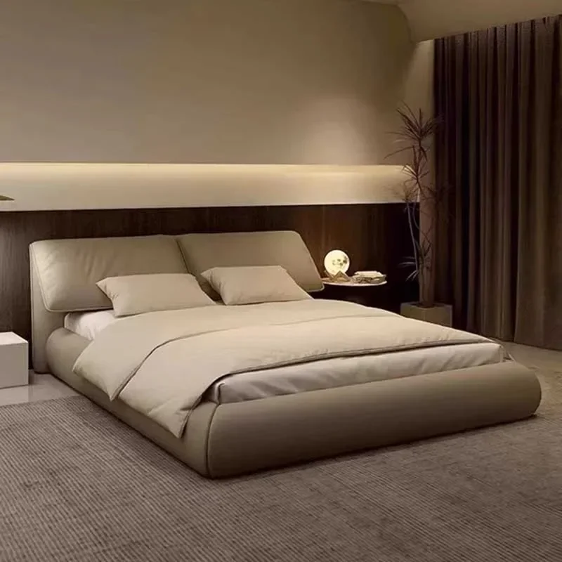 Bed Frame Nordic Scandinavian Luxury Home Living Easy Assembly Sturdy Frame Durable Stable Comfortable Space Saving