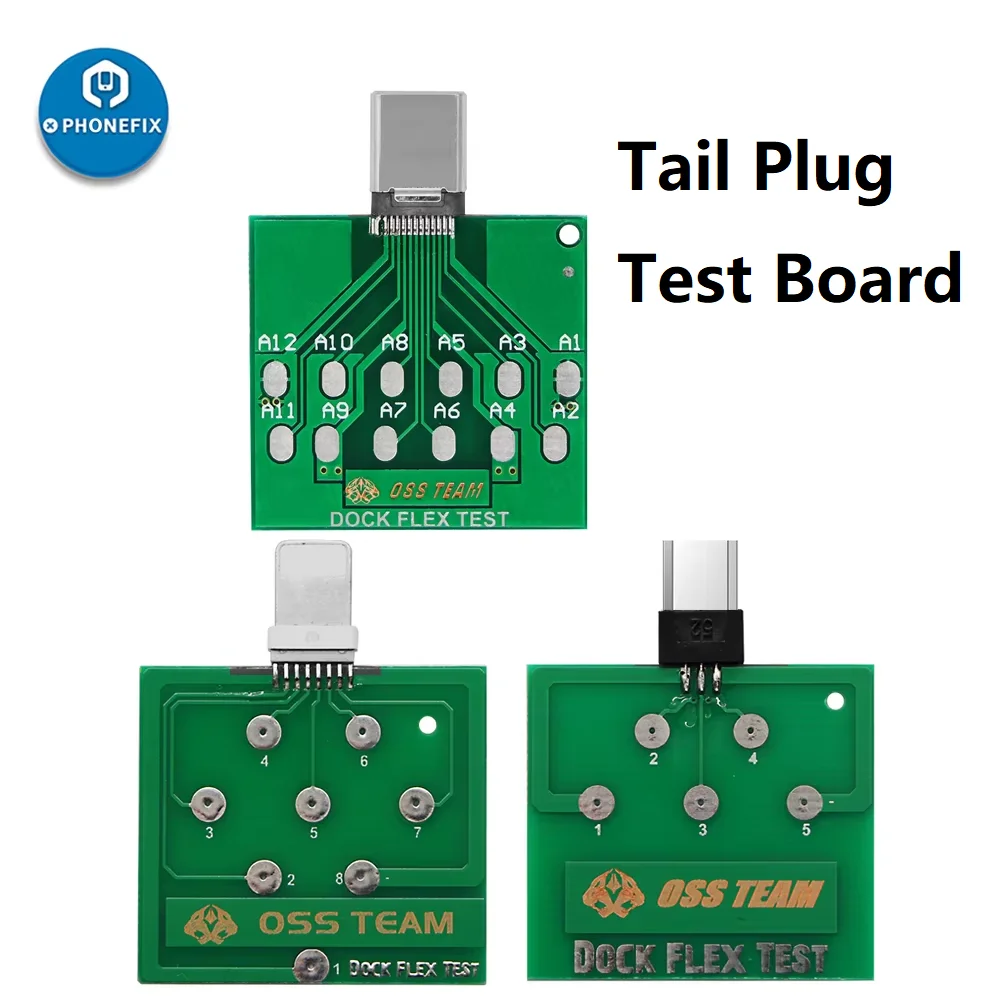 Micro USB Dock Flex Test Board dla iPhone 6 7 8 i Android Phone U2 Battery Power Charging Dock Flex Easy Testing Tool