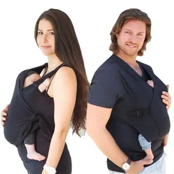 Ropa de verano para padres e hijos, canguro multifunción, papá, canguro, mamá, camiseta cómoda, chaleco, ropa de bebé, ropa de mujer