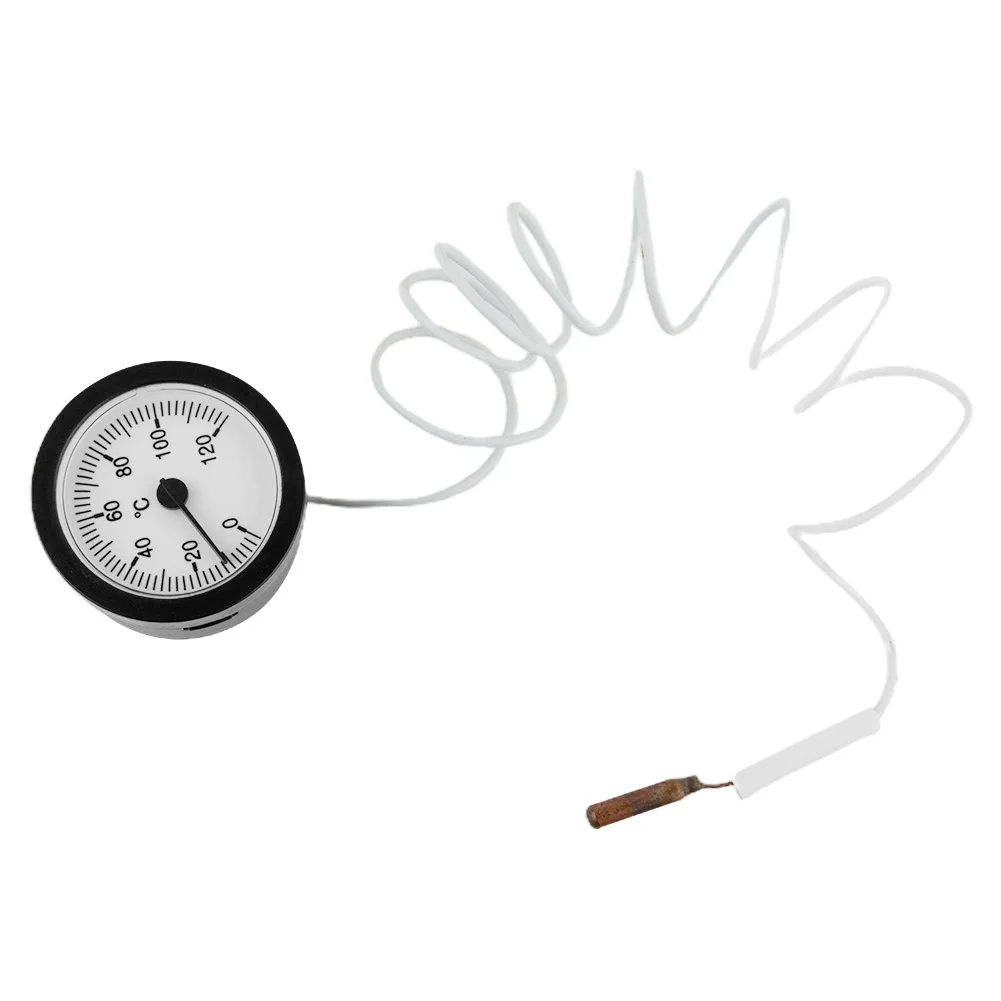 Hochwertiges Thermometer mit Zifferblatt, 0–120 ° C Kapillare Messgerät Instrumente Werkzeuge Temperatursensor Küche Kochwerkzeuge