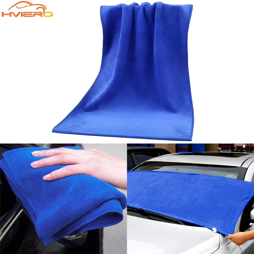 

1Pcs 160x60cm Double Sided Microfiber Car Wash Towel High Water Absorption Cleaning Towels Thickened Soft Auto Washing Drying