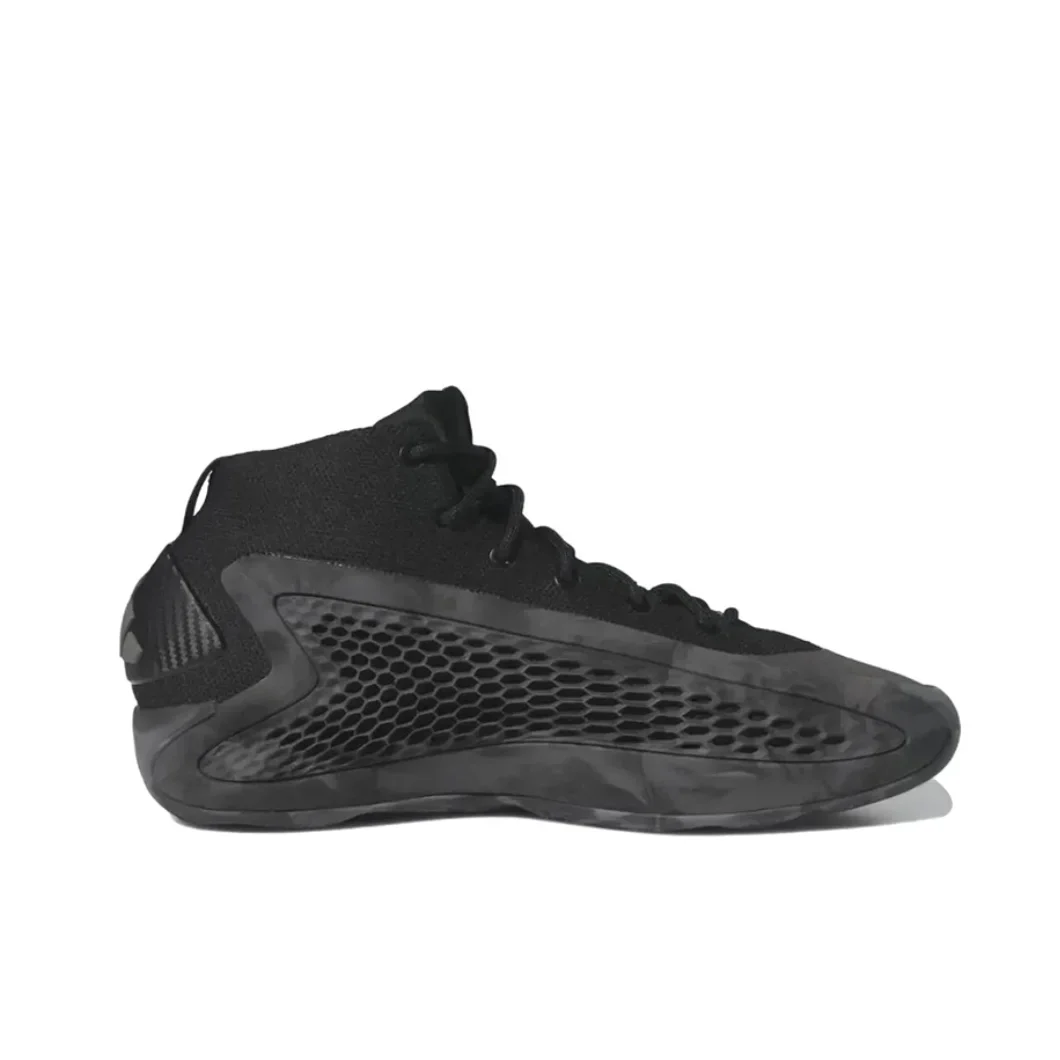 Adidas A.E.1 Man and Women sneakers  Stable Cushioning Professional Basketball Shoes Rebound Slip Resistant Comfortable black