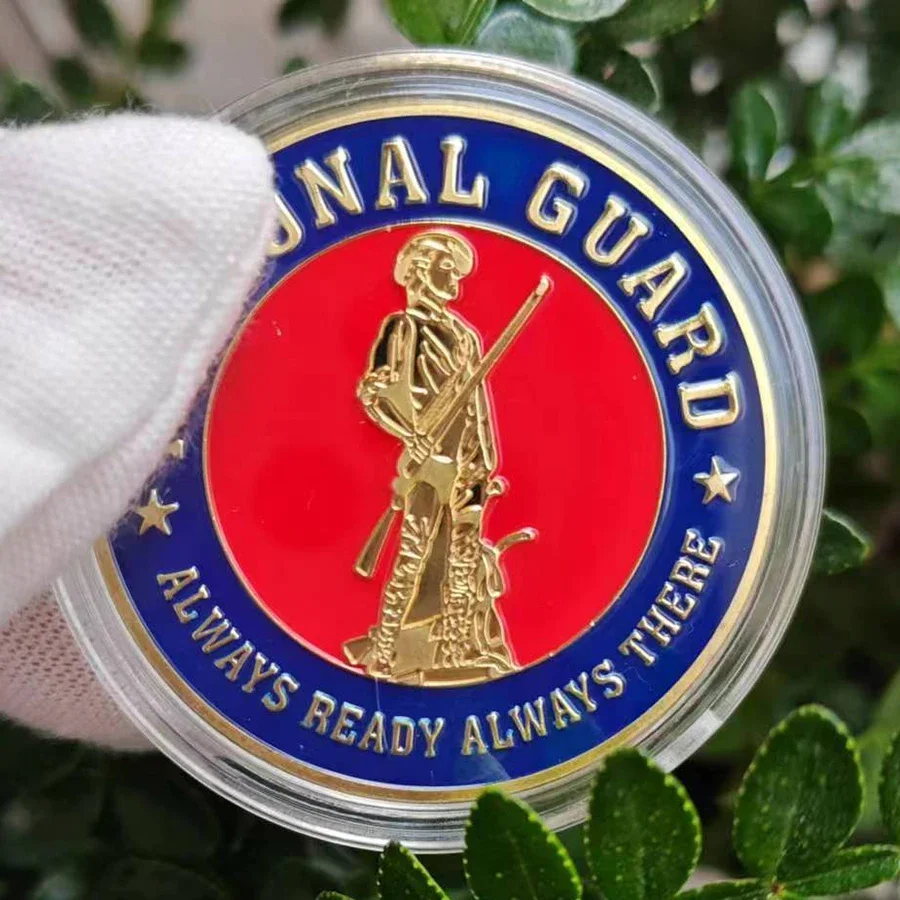 Military Challenge Coins National Guard Commemorative Coin Collection