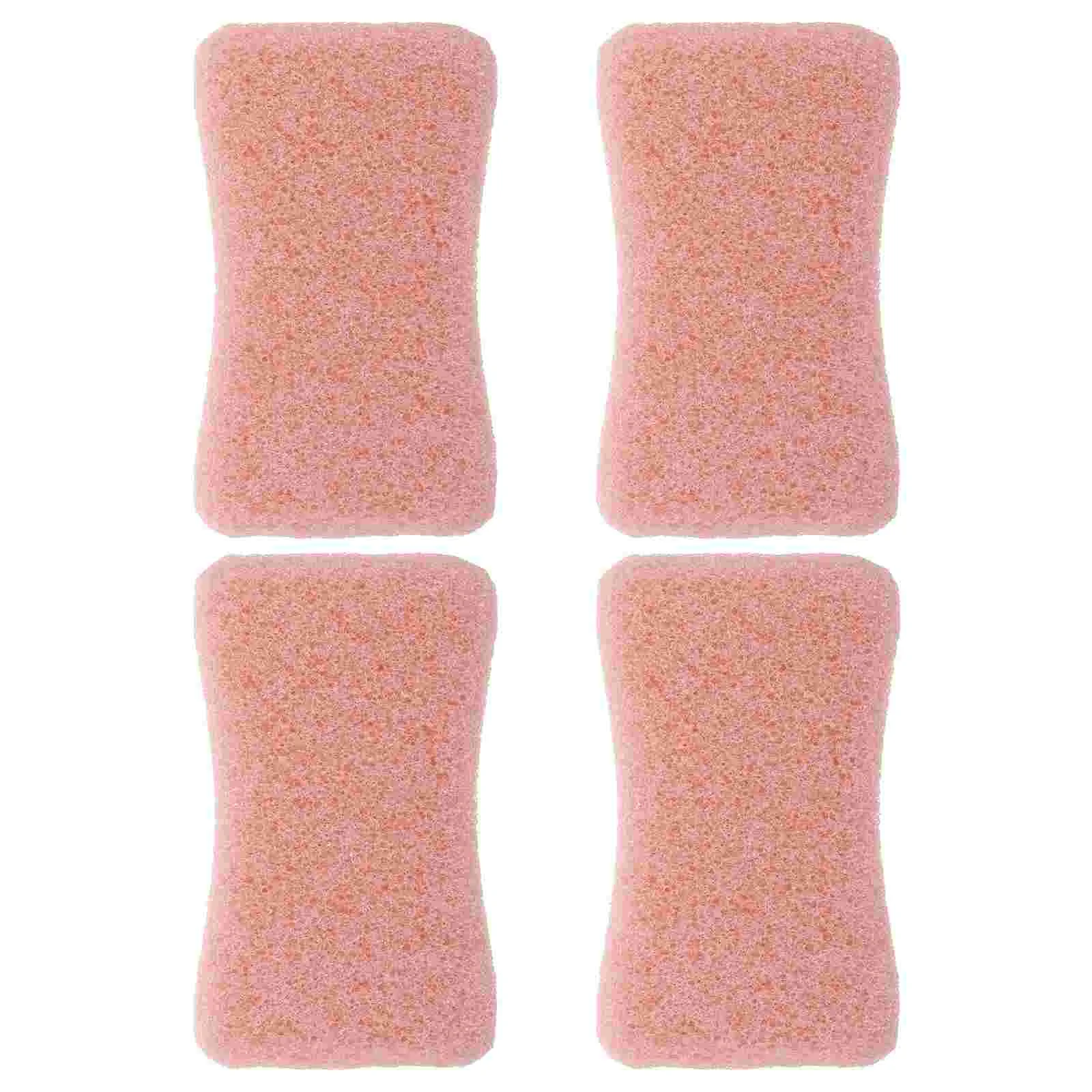 4 Pcs Tools Pumice Stone Foot Dead Skin Remover Pedicure File Callus Purple Trimming for Feet