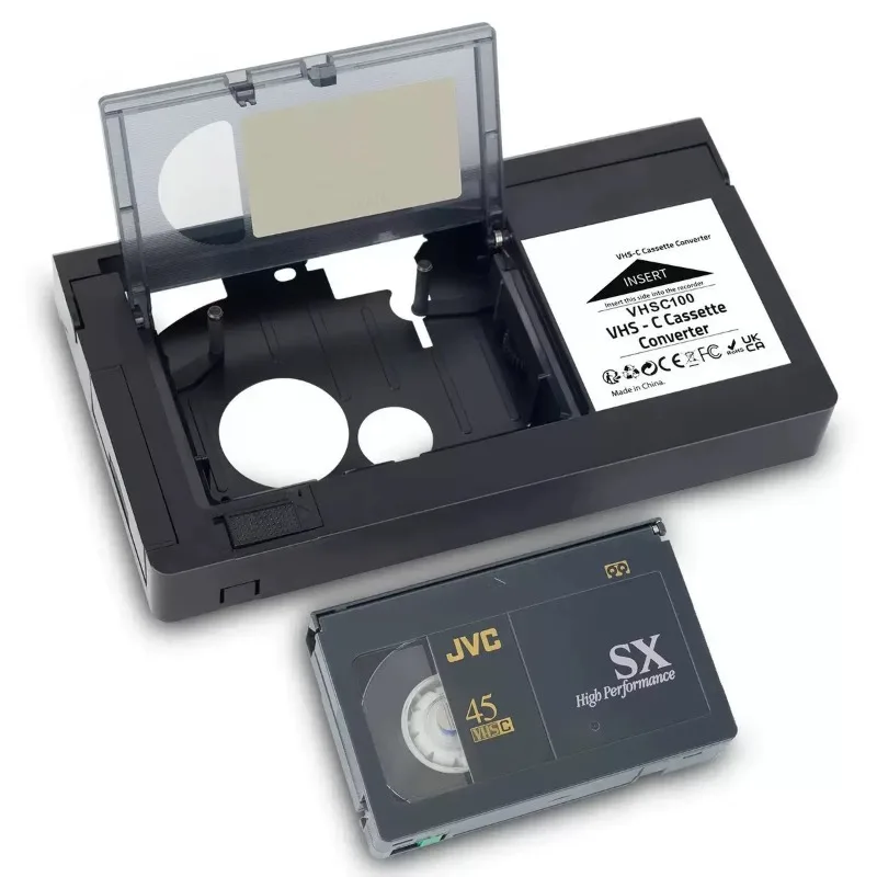Easy Use Video Tape Converter, Transfer Old Camcorder Cassette to Digital File, MiniDV Hi8 VHS-C Adapter Capture Card