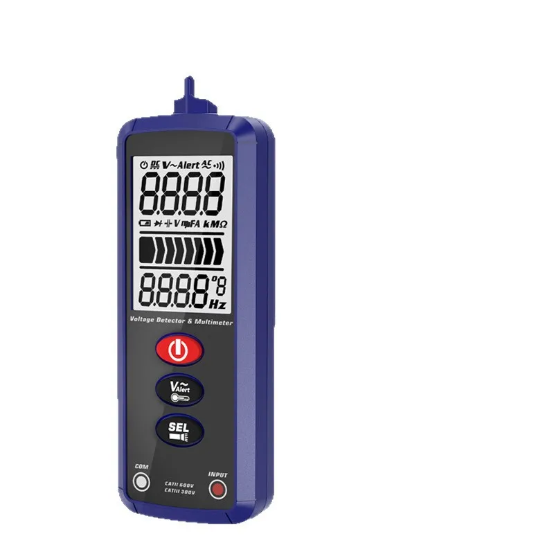 Inductive Mini Smart Digital Multimeter Household Burn-Protection NCV Detection DC/AC Measurement HY801 Model 1
