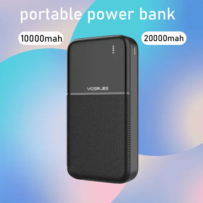 20000mAh True Capacity Portable PowerBank PD20W Portable Charger Power Bank Powerful Backup External Battery Power Bank 10000mah