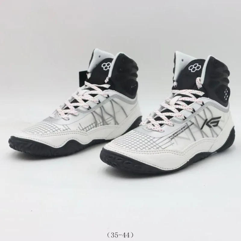 Klassische Marken-Wrestling-Schuhe für Herren und Damen, Designer-Boxschuhe, Unisex, atmungsaktive Kampfschuhe für Paare, rutschfeste Trainingsschuhe – Detail 4