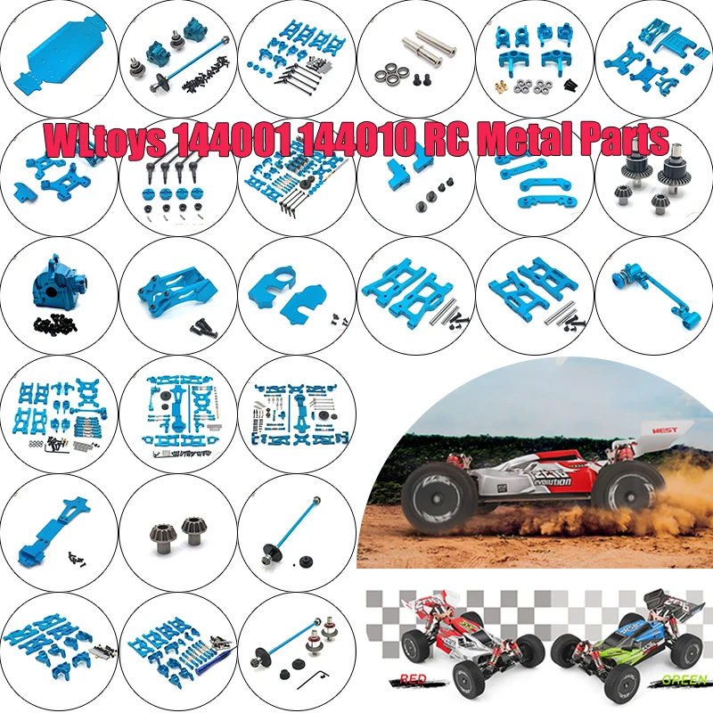 

WLtoys 144001 144010 124016 124017 124018 124019 RC Car Original Spare Parts Cardan Shaft Dog Bone Rear Axle Car Accessories