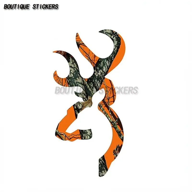 

High quality car sticker Buck Realtree camouflage hunting car sticker waterproof PVC sticker car motorcycle laptop sticker