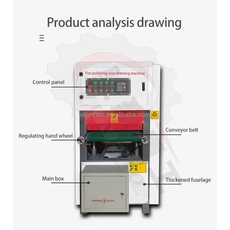 

HotAutomatic CNC Stainless Steel Metal Surface Polishing Deburring and Descaling Machine