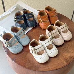 Sandalo primaverile ed estivo per bambini ragazze e ragazzi 0-18 mesi scarpe da primo passo Casual Walking Hollow traspirante Fanshion antiscivolo