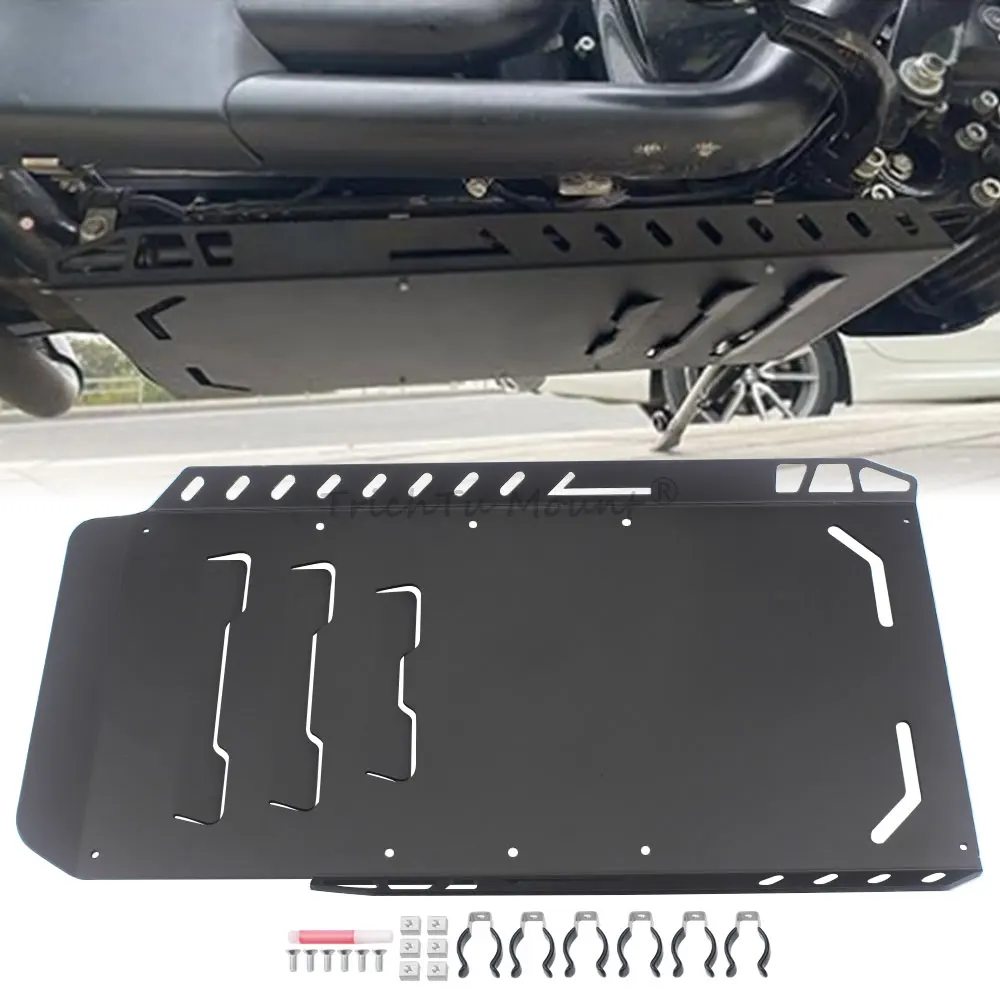 

Motorcycle Accessories Skid Plate Lower Engine Chassis Protector Bottom Fairing For Harley Road Glide Street Glide 2023-2025