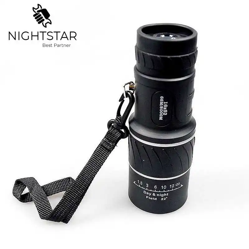 

16x52 Portable HD OPTICS BAK4 Night Vision Monocular Telescope Telescopic Mirror Binoculars for Super High Power Magnifier