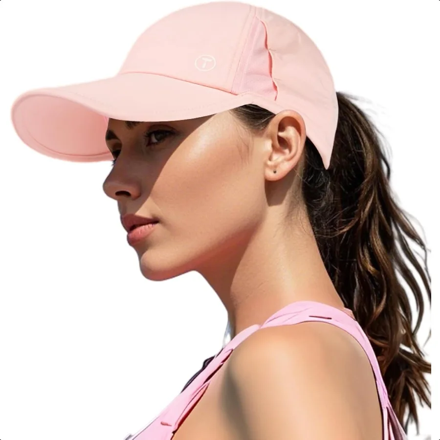 

Cooling UV 50 High Ponytail Baseball Cap for Women Most Women Start with S M Breathable for Running Golf Sports