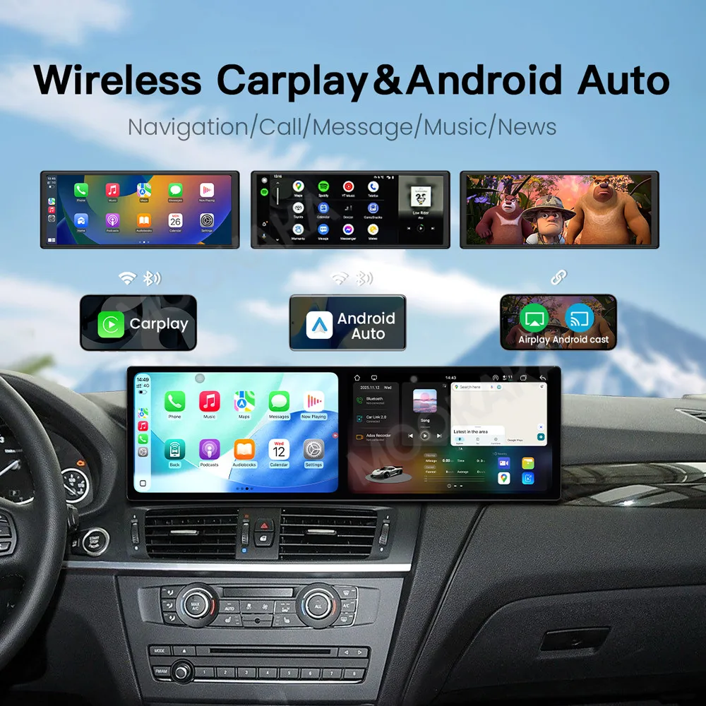 

Touch Screen Car Radio For BMW X3 X4 CIC EVO 2011-2017 Android GPS Automotive Multimedia Auto Radio Stereo Receiver Head Unit