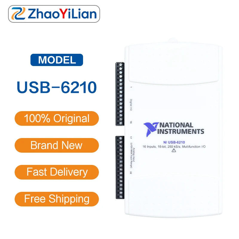 In stock, US NI USB-6210 multifunction Q device 779675-01 high-speed data acquisition card