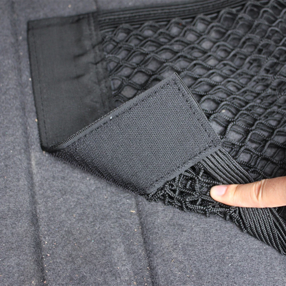 

Eco friendly Car Seat Storage Mesh ganizer Pouch High Elastic Net Behind Seat Trunk Tidy Spacious Vehicle Accessories Car