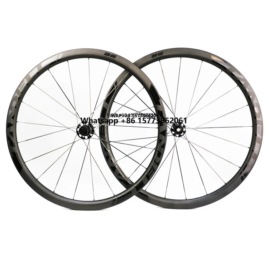 

Карбоновый шоссейный колесный комплект 700c, 11 скоростей, обода 36 мм, клинчерные, для дисковых тормозов, со сквозной осью