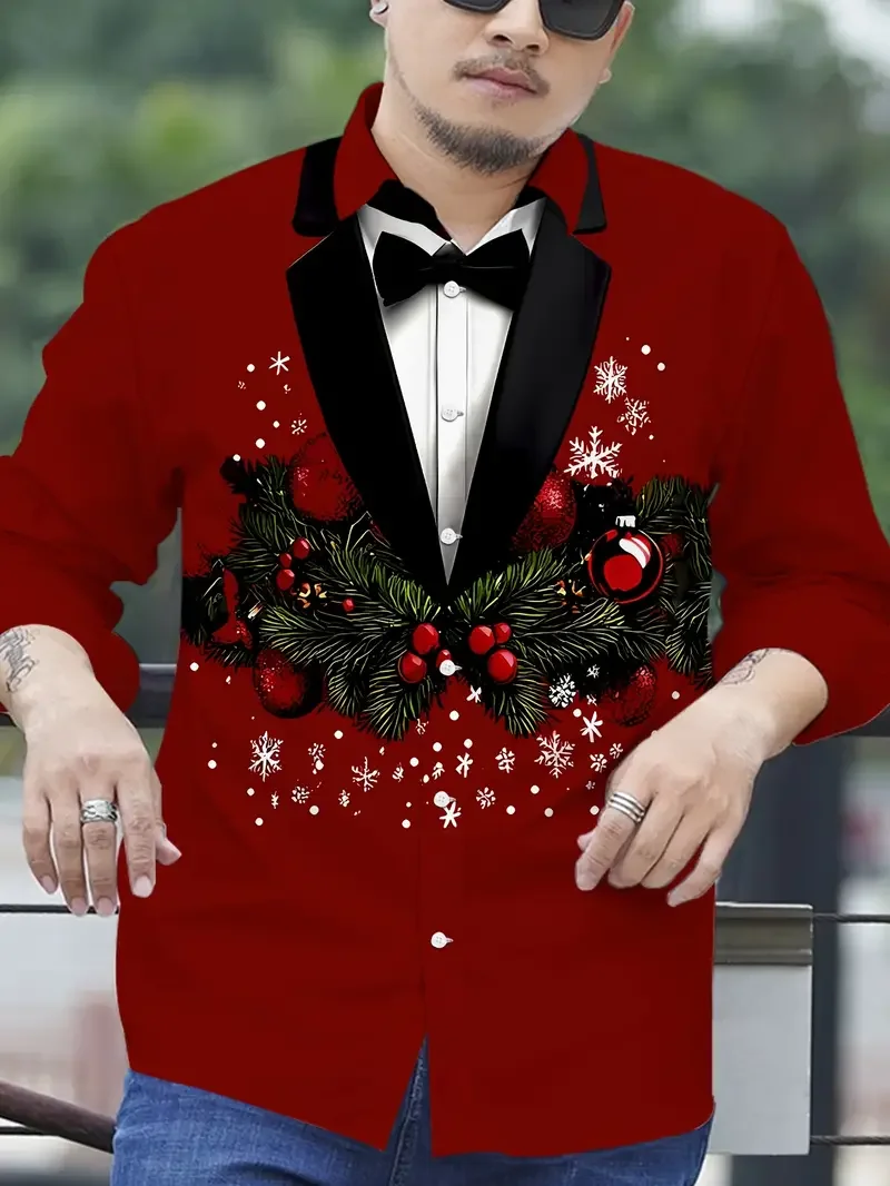 

Christmas Men's Shirt 3d Print Casual Short Sleeve Tee Street Fashion Crew Neck Pullover Male Oversized Clothing Sweatshirt