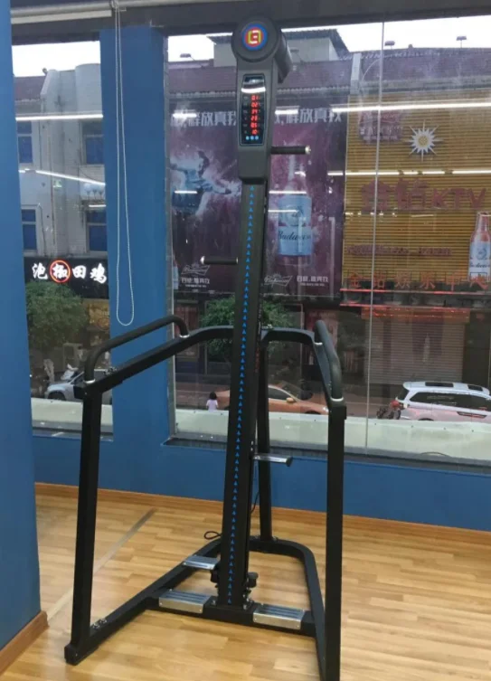 أعلى مبيعات ممارسة مجموع الجسم المشكل العمودي متسلق الجبال شجرة خطوة تسلق حبل آلة #3