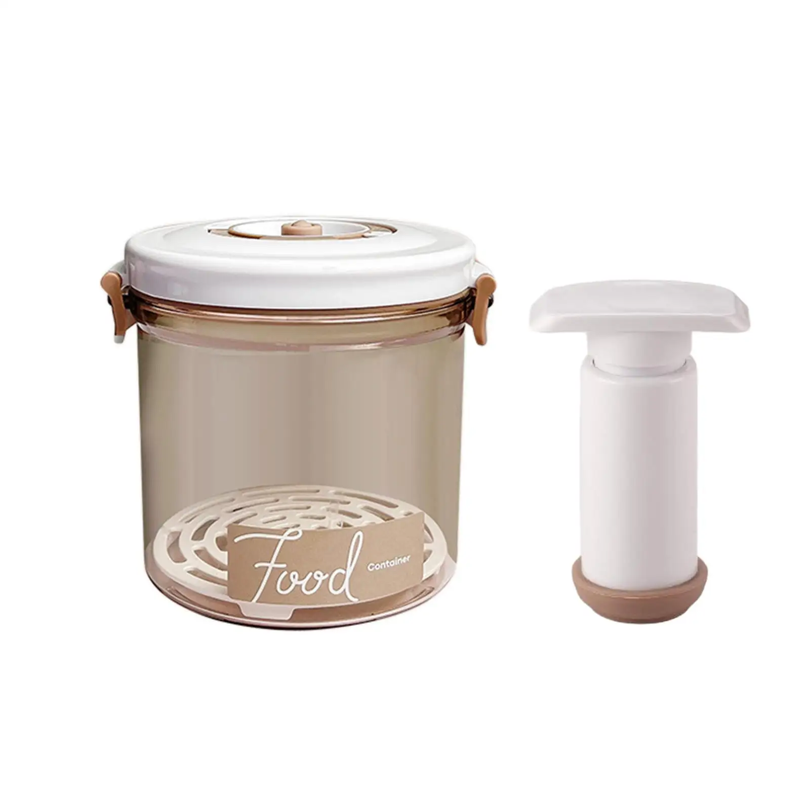 Vacuum Containers for Food Storage Pantry Leak Resistant Portable with Lid Airtight Canisters Vacuum Sealer