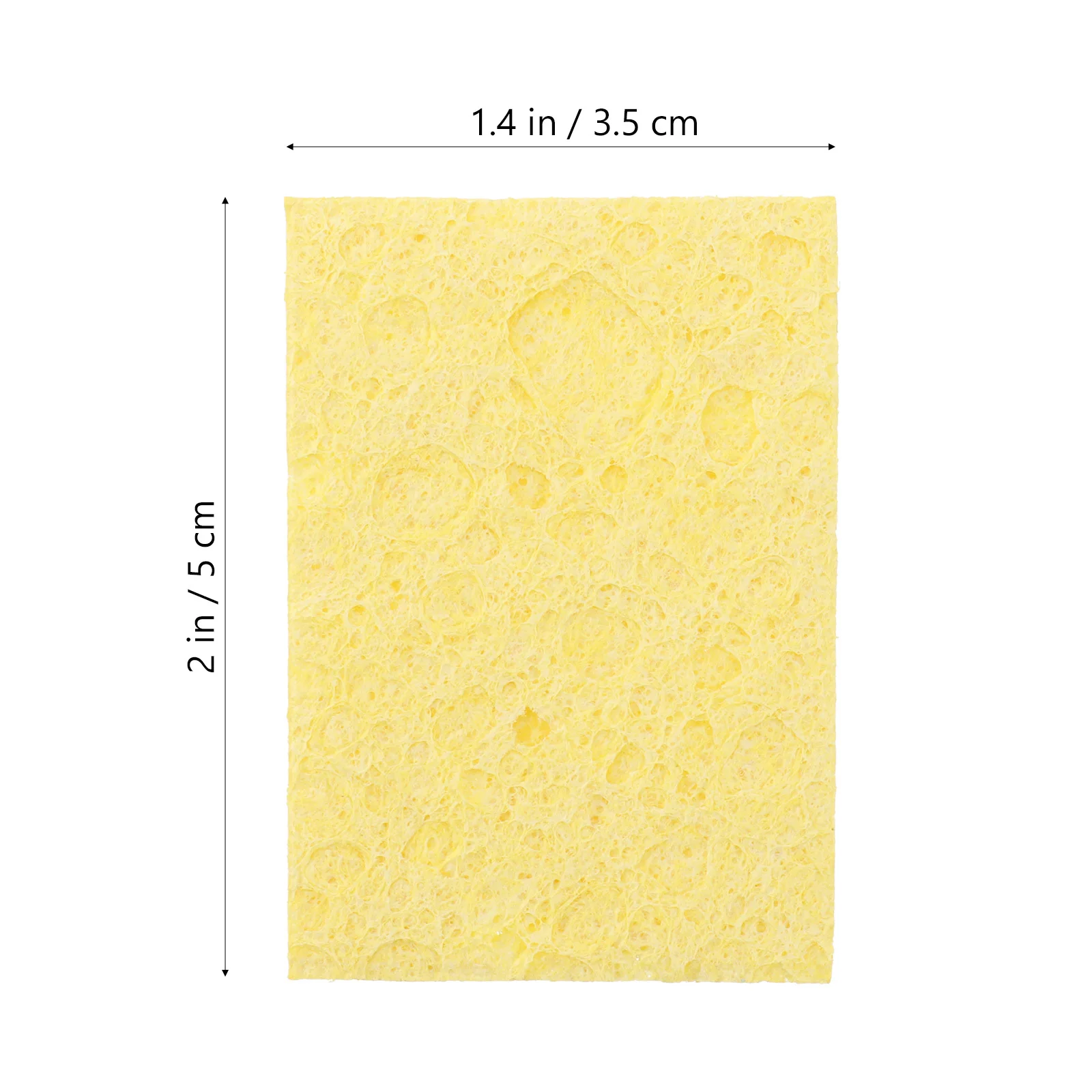 30 قطعة إسفنجة لحام لتنظيف رأس اللحام إزالة بقايا القصدير دائم مقاومة درجات الحرارة العالية توسيع تنظيف الإسفنج #5