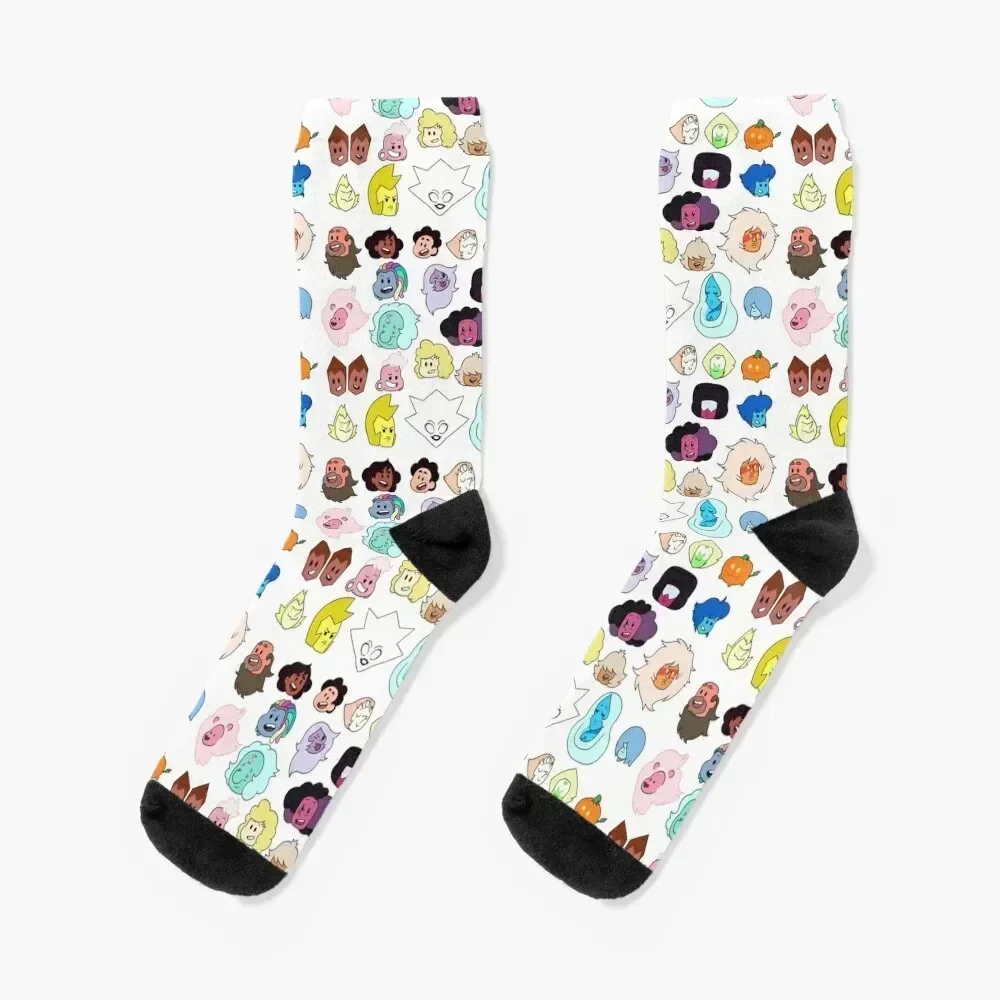 

Steven Universe: Heads Socks cool retro with print new in's Male Socks Women's