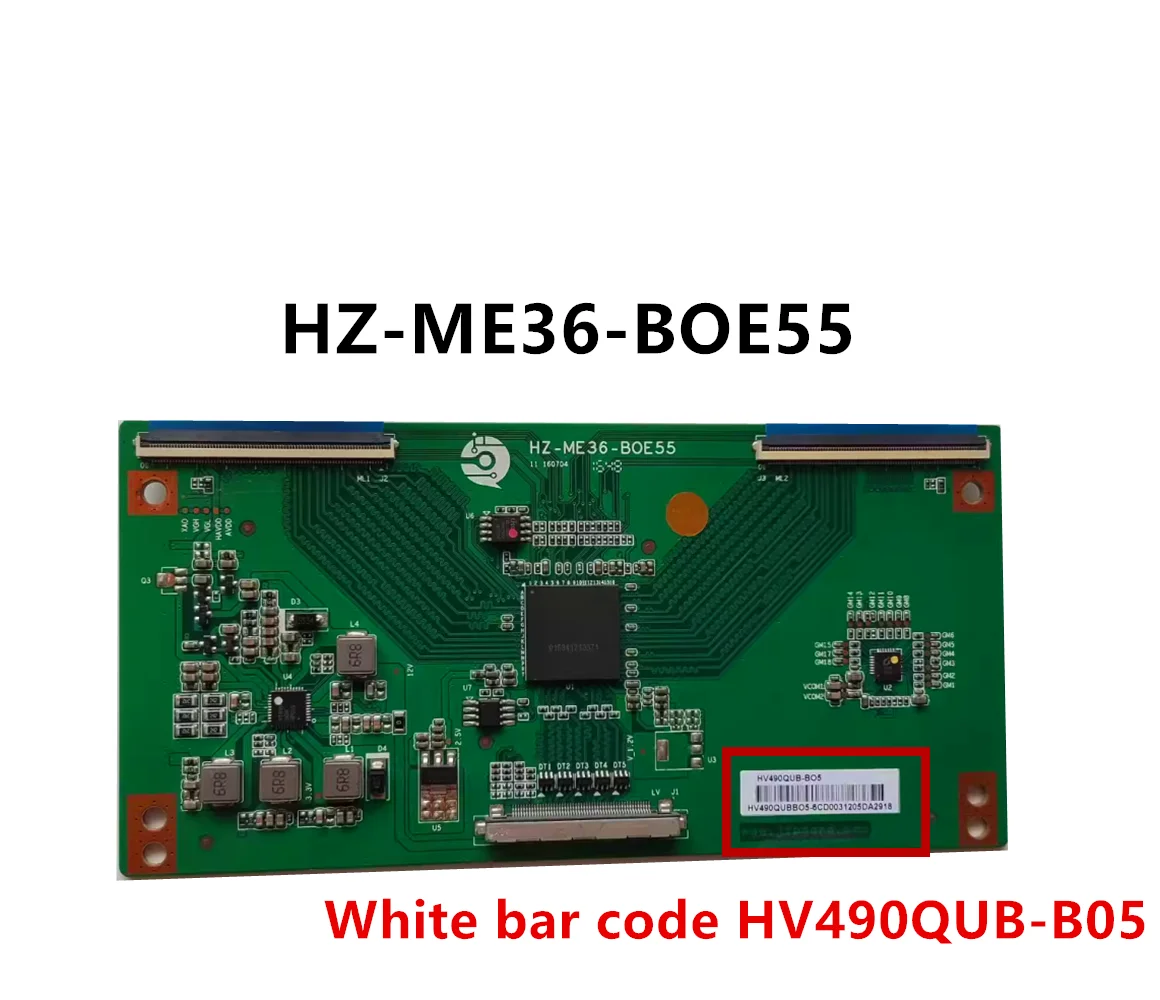 Original disassembly hv490qub-b05 hv550qu2-305 logic board hz-me36-boe55 Provide image verification White bar code HV490QUB-B05