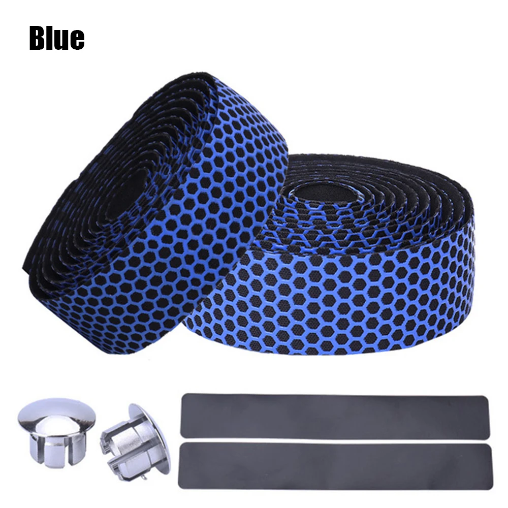 

1 Pair Durable Absorption Shock Handle Tape Wrap Bike Handlebar MTB Road Bicycle