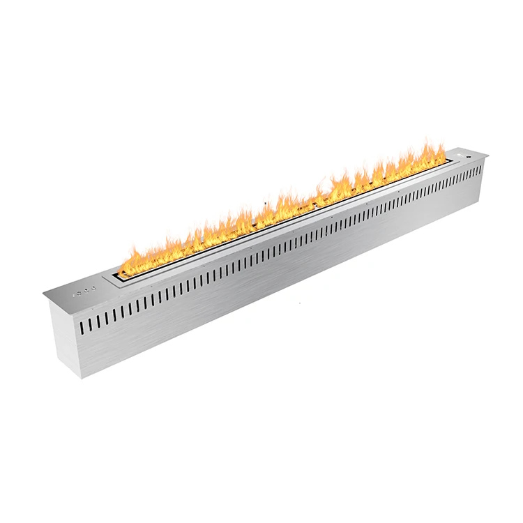 

Factory Supply Modern Insert Remote Control Bio Smart Electric Ethanol Burner Heaters Fuel Fireplace Restaurant Ambiance