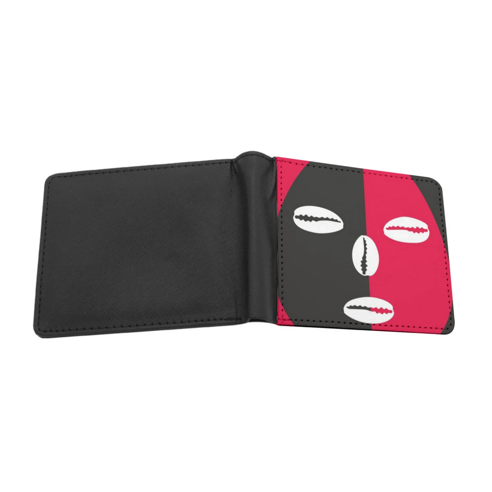 Eleggua New Men's Wallet Short Fashion Pu Leather Wallet Multi Card Wallet Eleggua Elegba Eshu Elegbara Santeria Orishas