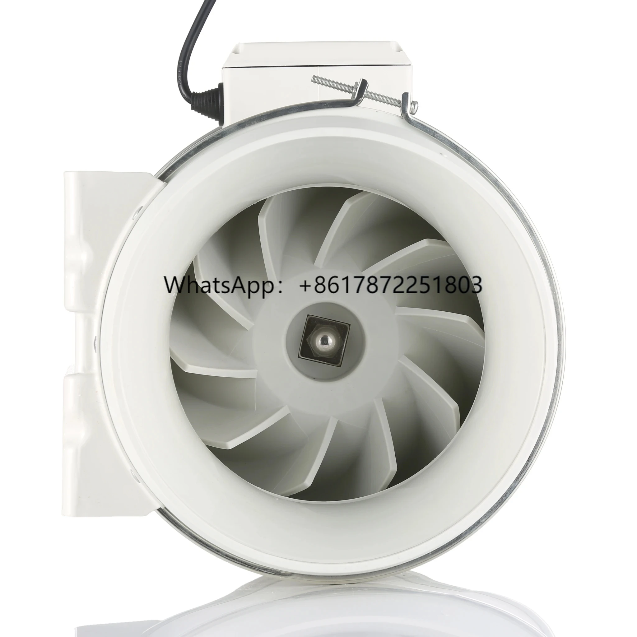 

Hon&Guan AC 100~120V Large Air Volume Plastic Blade Inline Fan for Restaurants Manufacturing Plants Hotels with OEM ODM Support