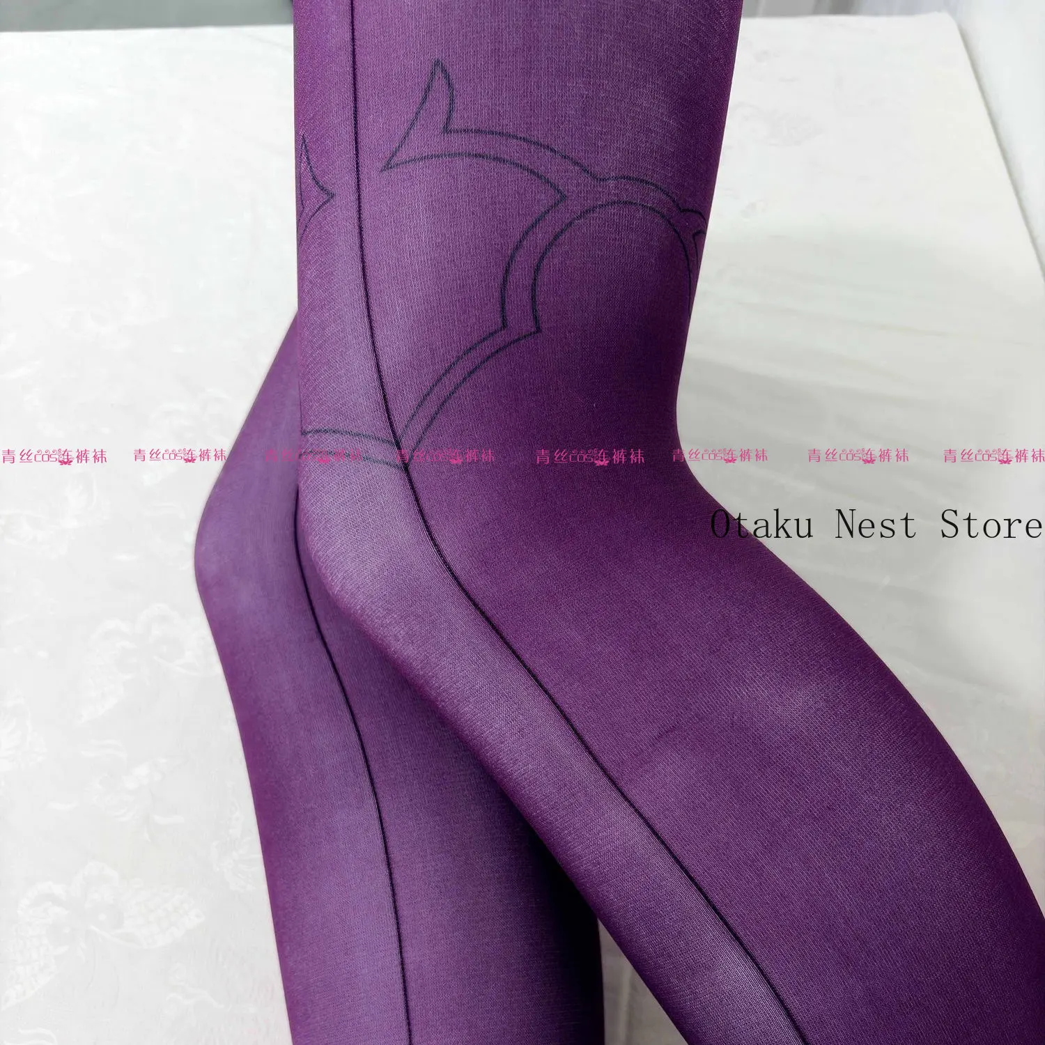 Anime Honkai：Star Rail Kafka Cosplay Clothes Printed Pantyhose Comic Con Prop Role Play Stockings Halloween Women Coser Gift view 3