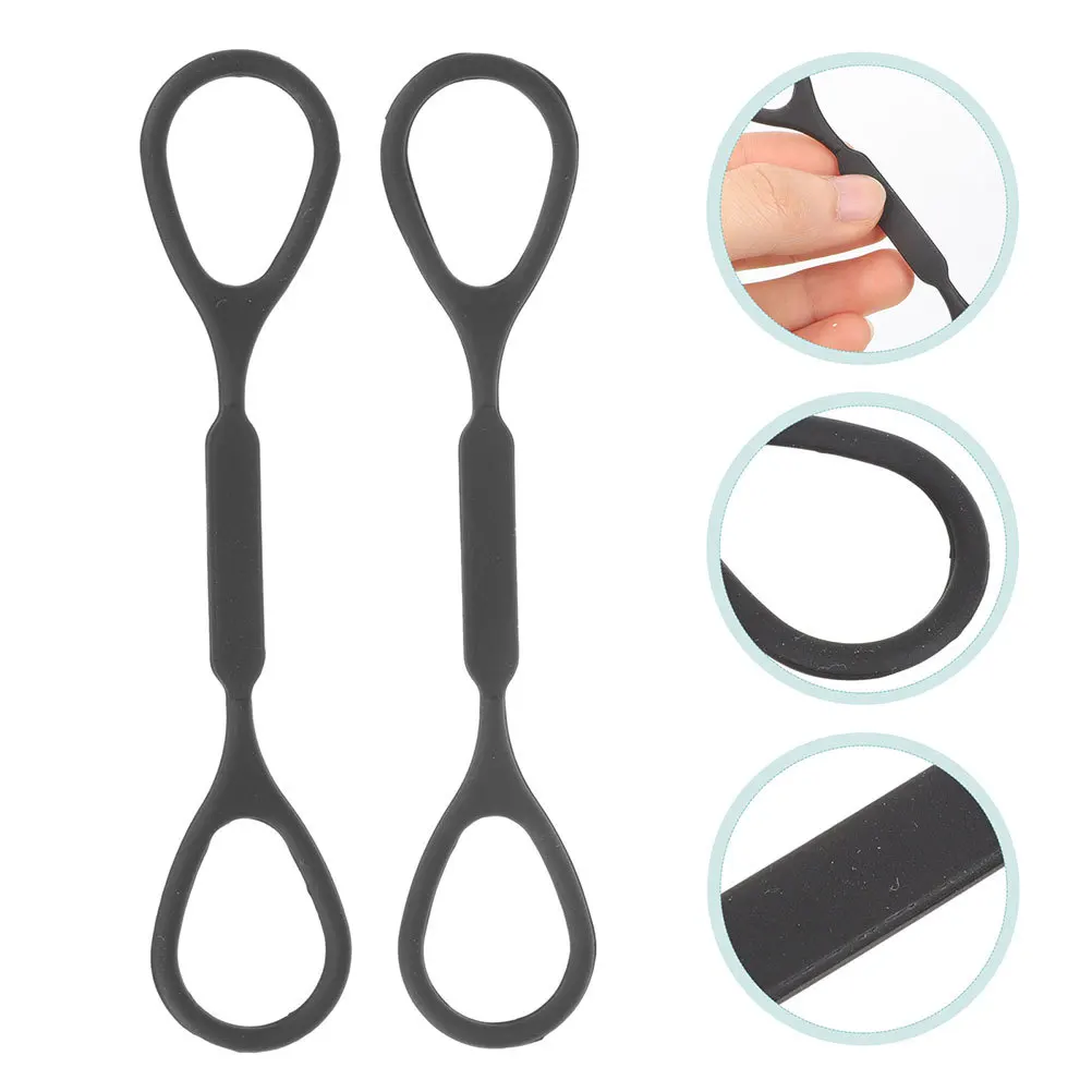 5 قطعة سدادات منزلق البوق سدادة سيليكون مرنة حلقة خفيفة الوزن مدمجة متينة غير قابلة للضبط سدادة منزلق البوق