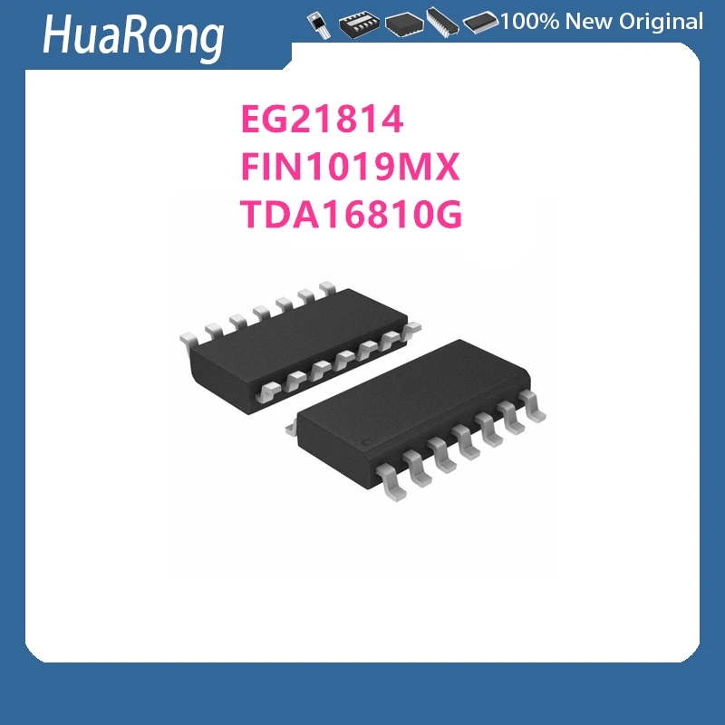 10Pcs/Lot EG21814 FIN1019MX FIN1019 TDA16810G TDA16810 SOP14 AD8604ARUZ AD8604A SN74LVTH125PWR SN74LVTH125 TSSOP14