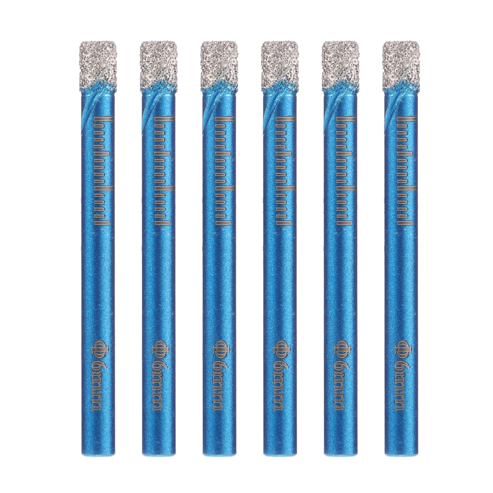 

5 pcs Diamond Drill Bits Glass Tile Opener Hollow Core Kit Concrete Ceramic Blue Home DIY Building Tools Accessories