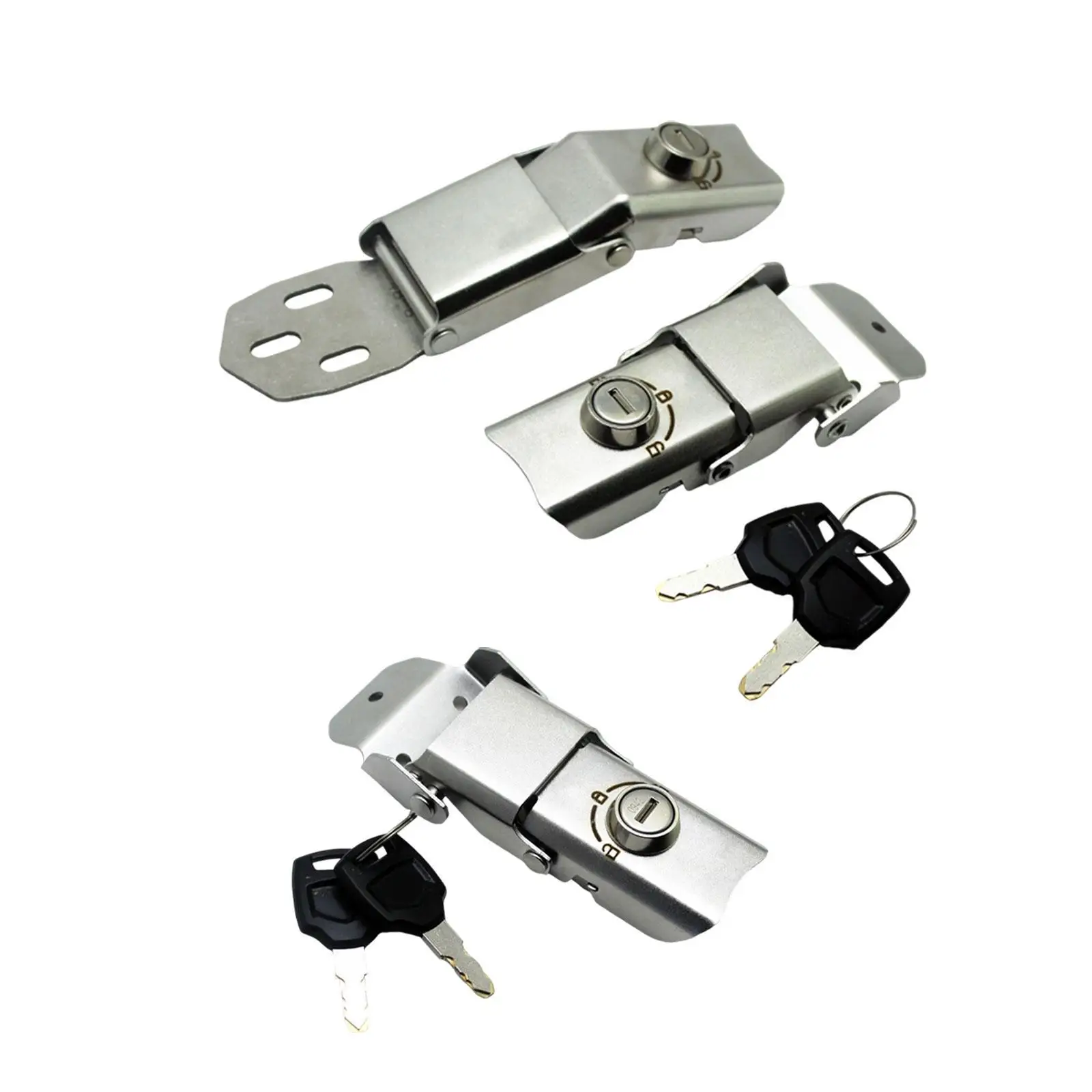 

Замена заднего замка багажника мотоцикла, профессиональный универсальный быстросъемный противоугонный аксессуар из нержавеющей стали с ключом