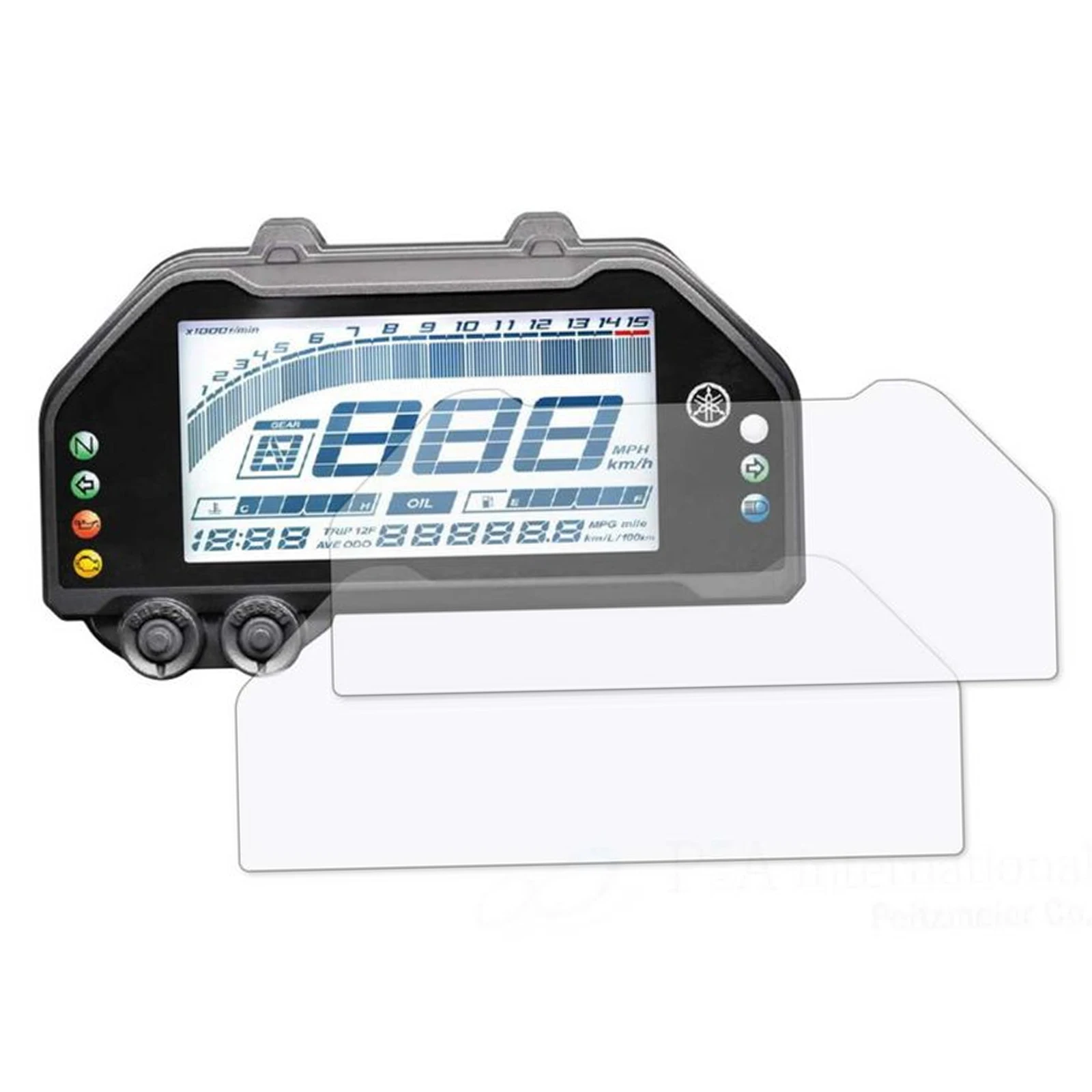 X2 suitable for motorcycle Yamaha MT-03 MT25 (2020-2024 models) LCD instrument panel film, instrument panel protective film, wat