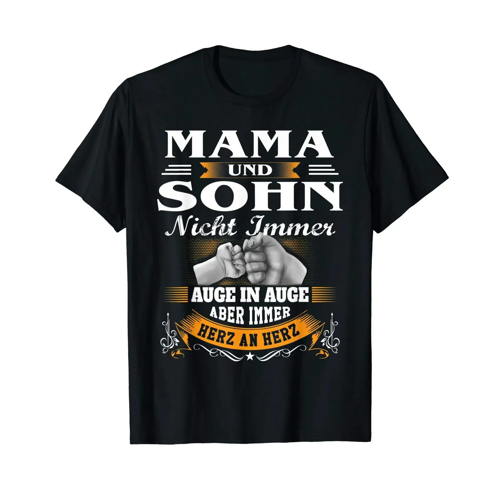 Mama und Sohn Partner Look Saying Mother Mother's Day T Shirt vintage Washed Versatile fashion Top For Everyday Wear homme