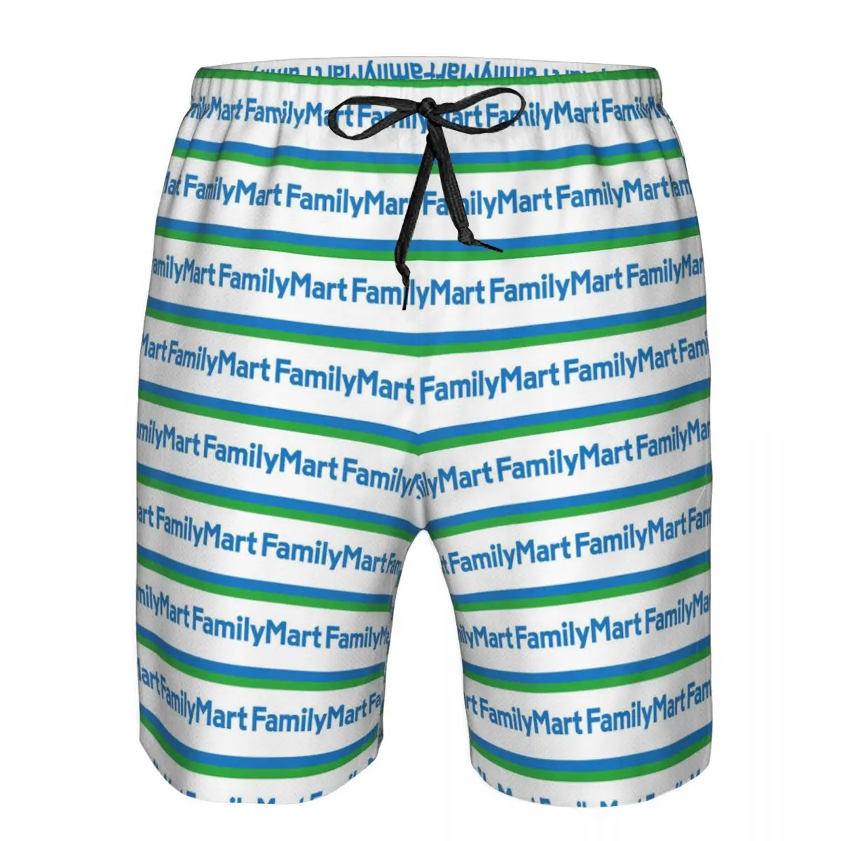 

FamilyMart Trunks Beach Board Shorts Casual Quick Dry Swim Summer Men Pants