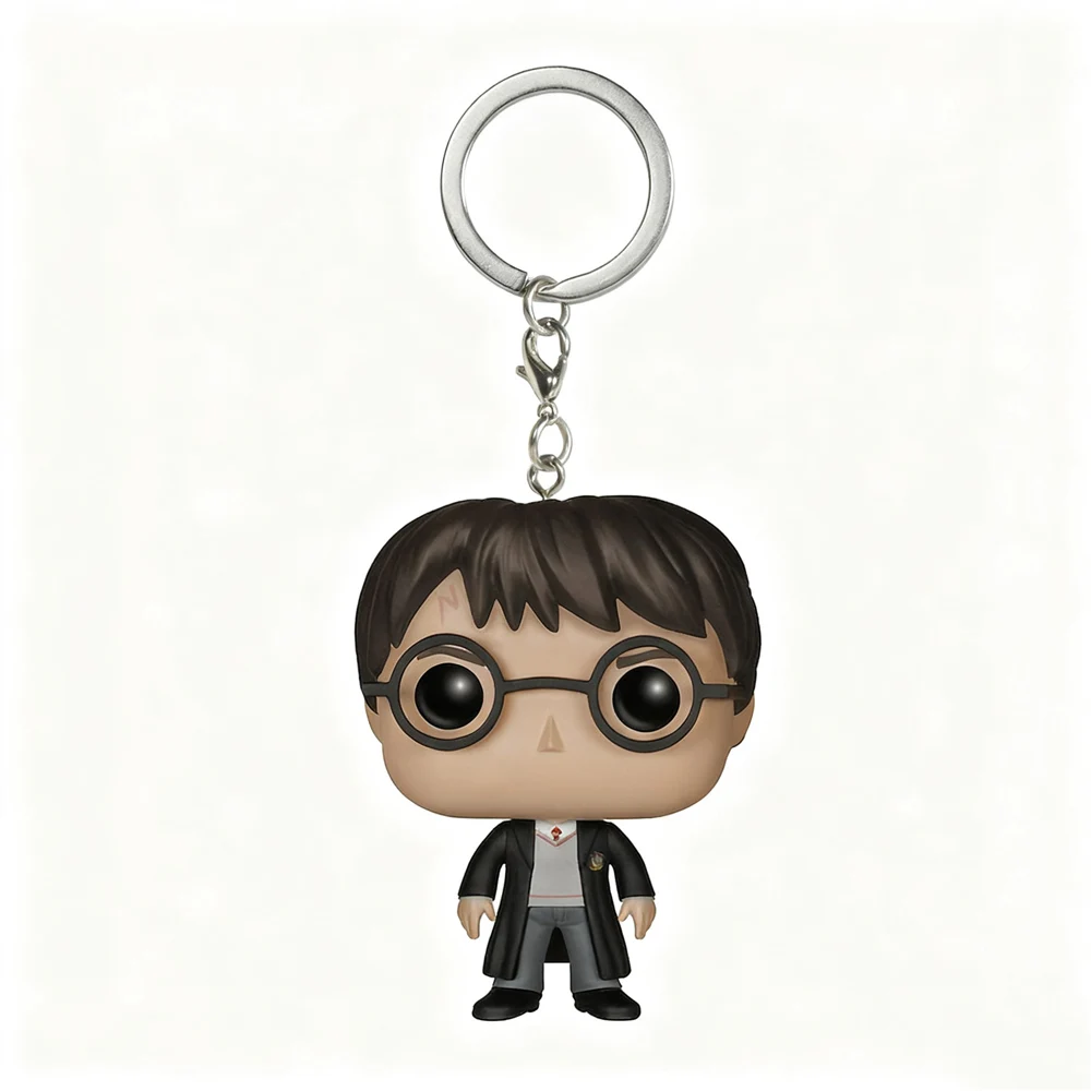 New Keychain Toy Series Ginny Ron Hedwig Snape Luna Fawkes Demendore Luna Pocket Popular Action Figure Toys Gifts view 6
